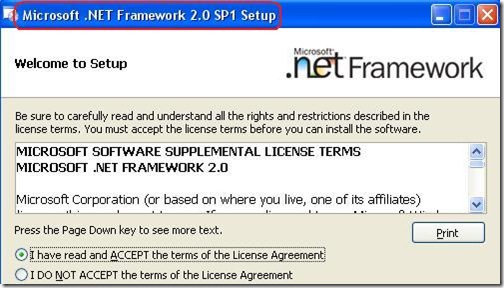 net framework v2.0.5072